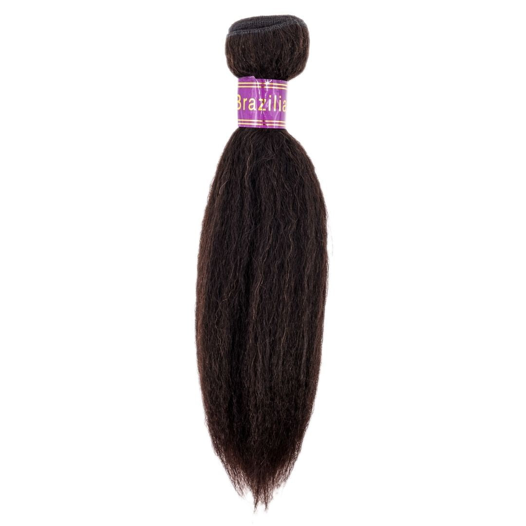 Devine Crown Brazilian Kinky Straight Bundles