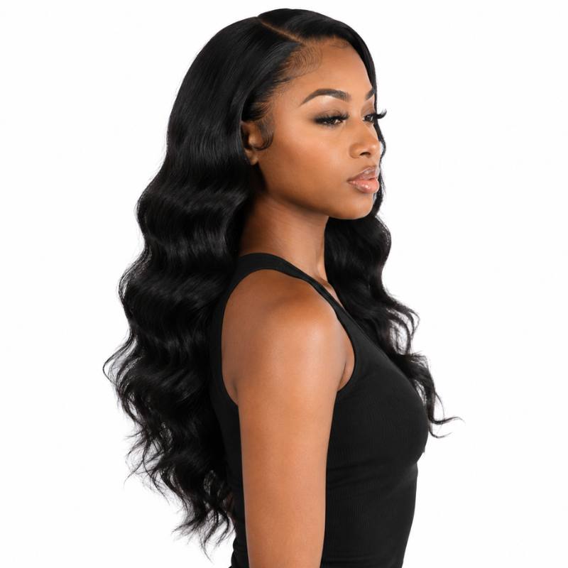 Body Wave 13x4 Transparent Lace Front Wig