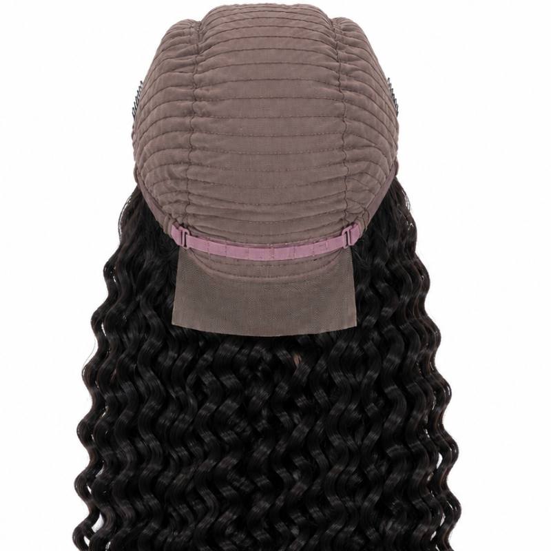 Deep Wave 13x4 Transparent Lace Front Wig