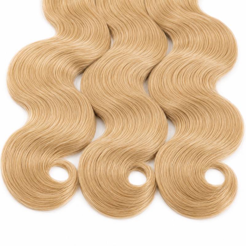 Honey Blonde Body Wave Human Hair Bundle Deal
