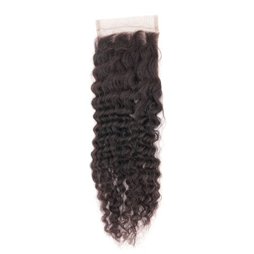 Afro Kinky Curly 4x4 Transparent Lace Closure
