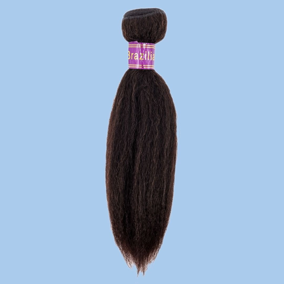 Devine Crown Brazilian Kinky Straight Bundles