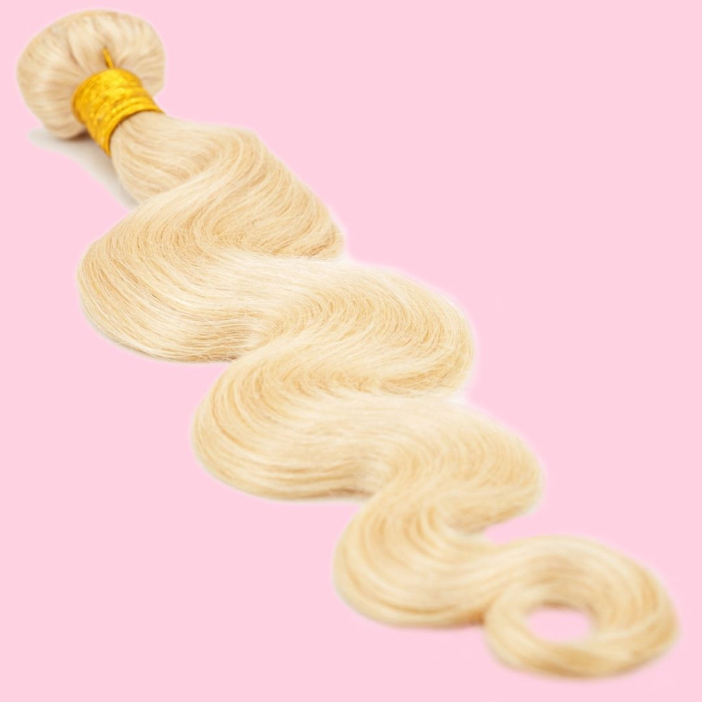 DevineCrown Blonde Brazilian Body Wave Bundles
