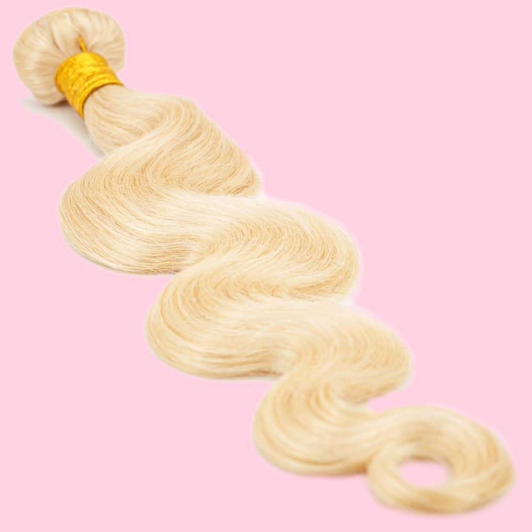 DevineCrown Blonde Brazilian Body Wave Bundles