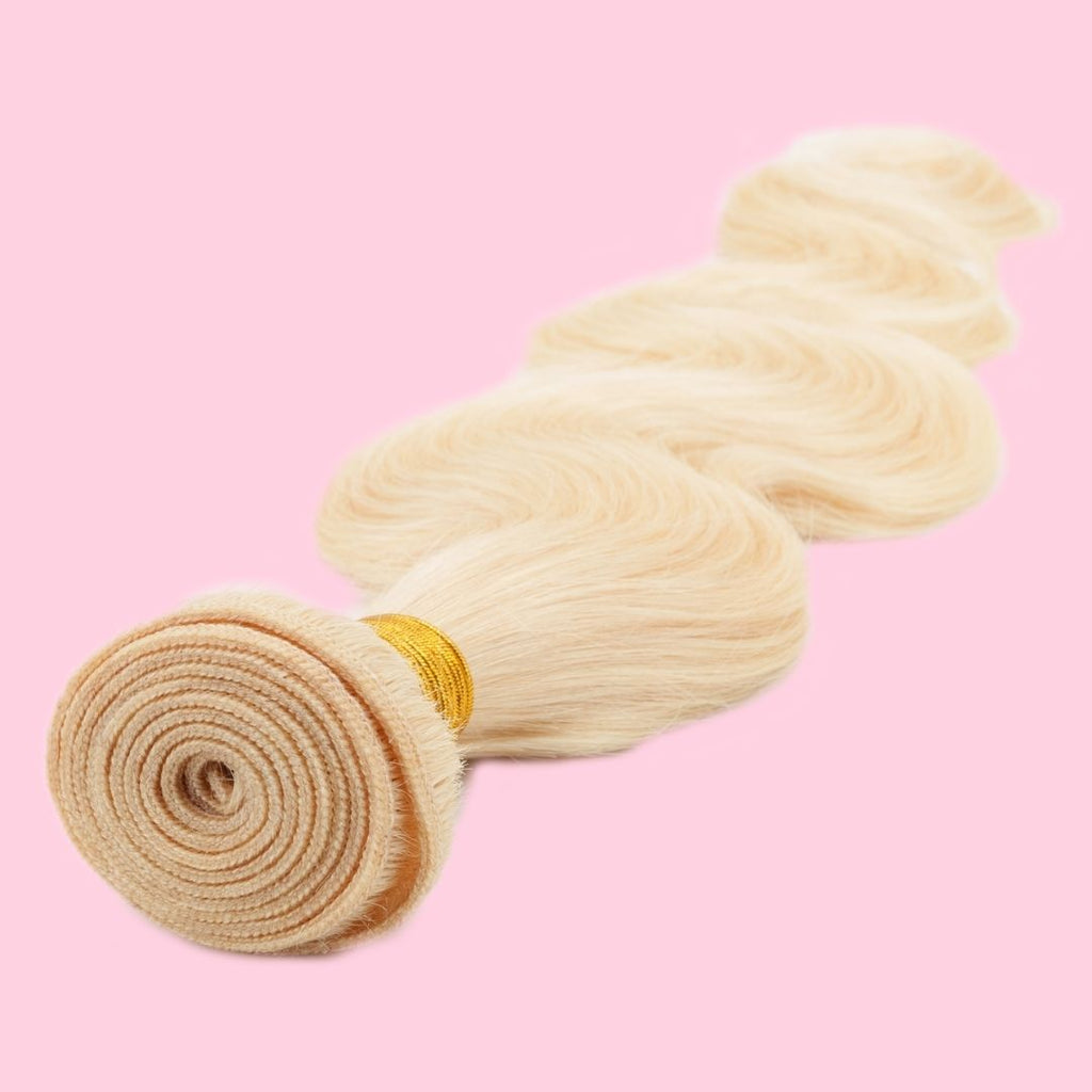 DevineCrown Blonde Brazilian Body Wave Bundles