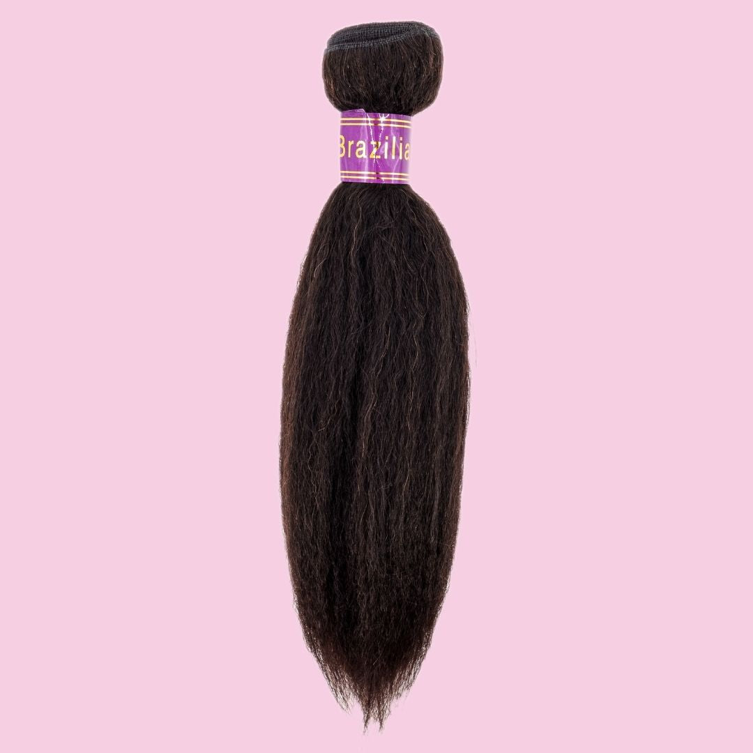 Devine Crown Brazilian Kinky Straight Bundles